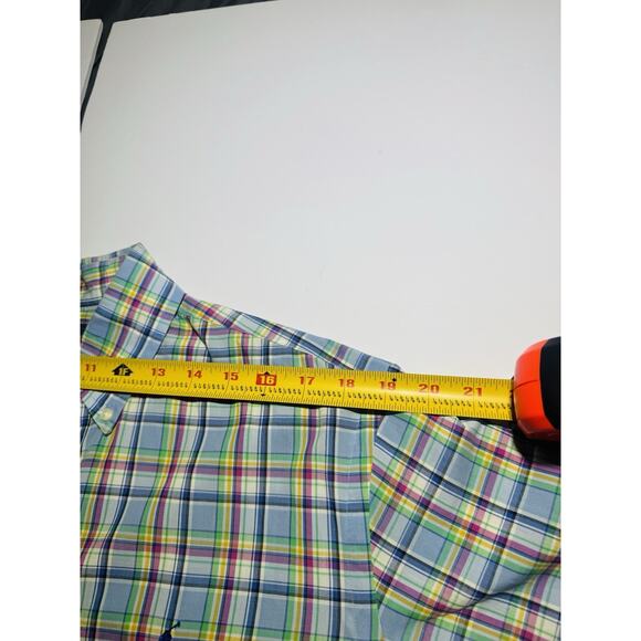Ralph Lauren Classic Fit Button Down Shirt Men’s Medium Multi Color Plaid - Picture 4 of 9